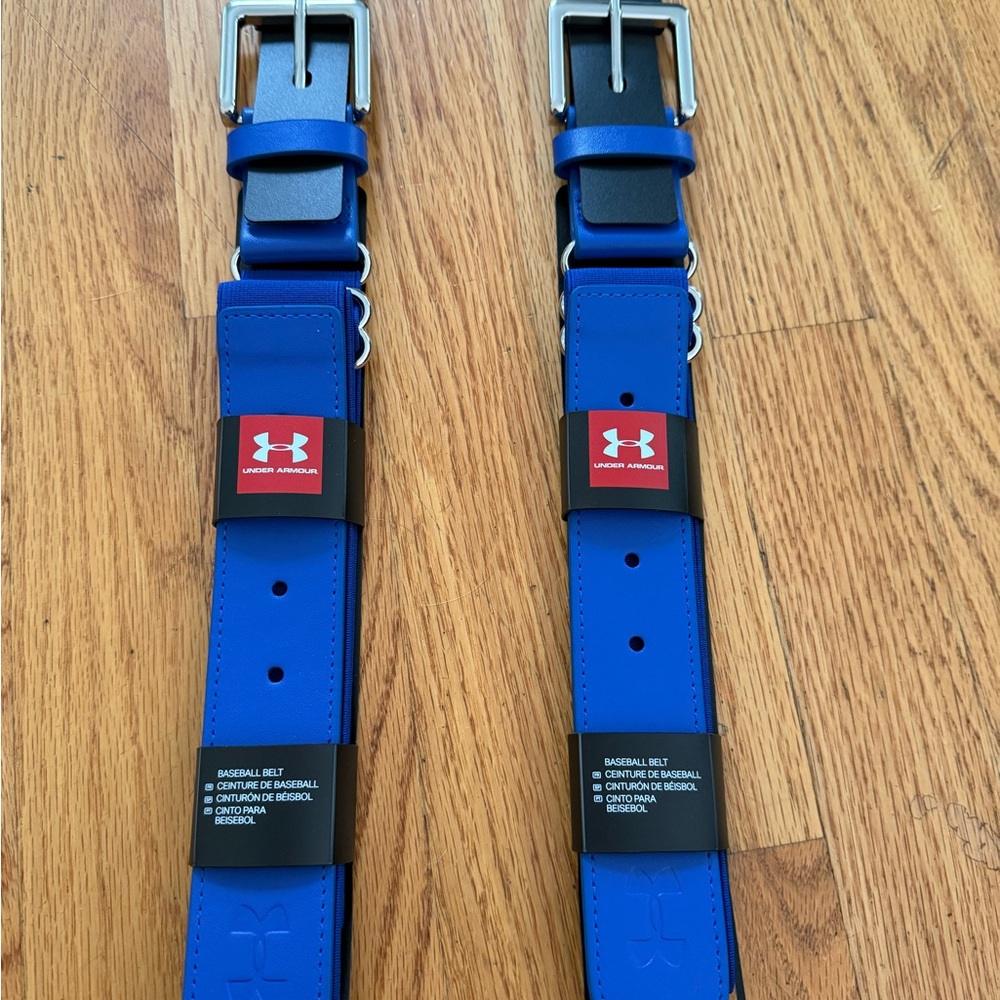 Under Armour Blue and Black Sports Belt
